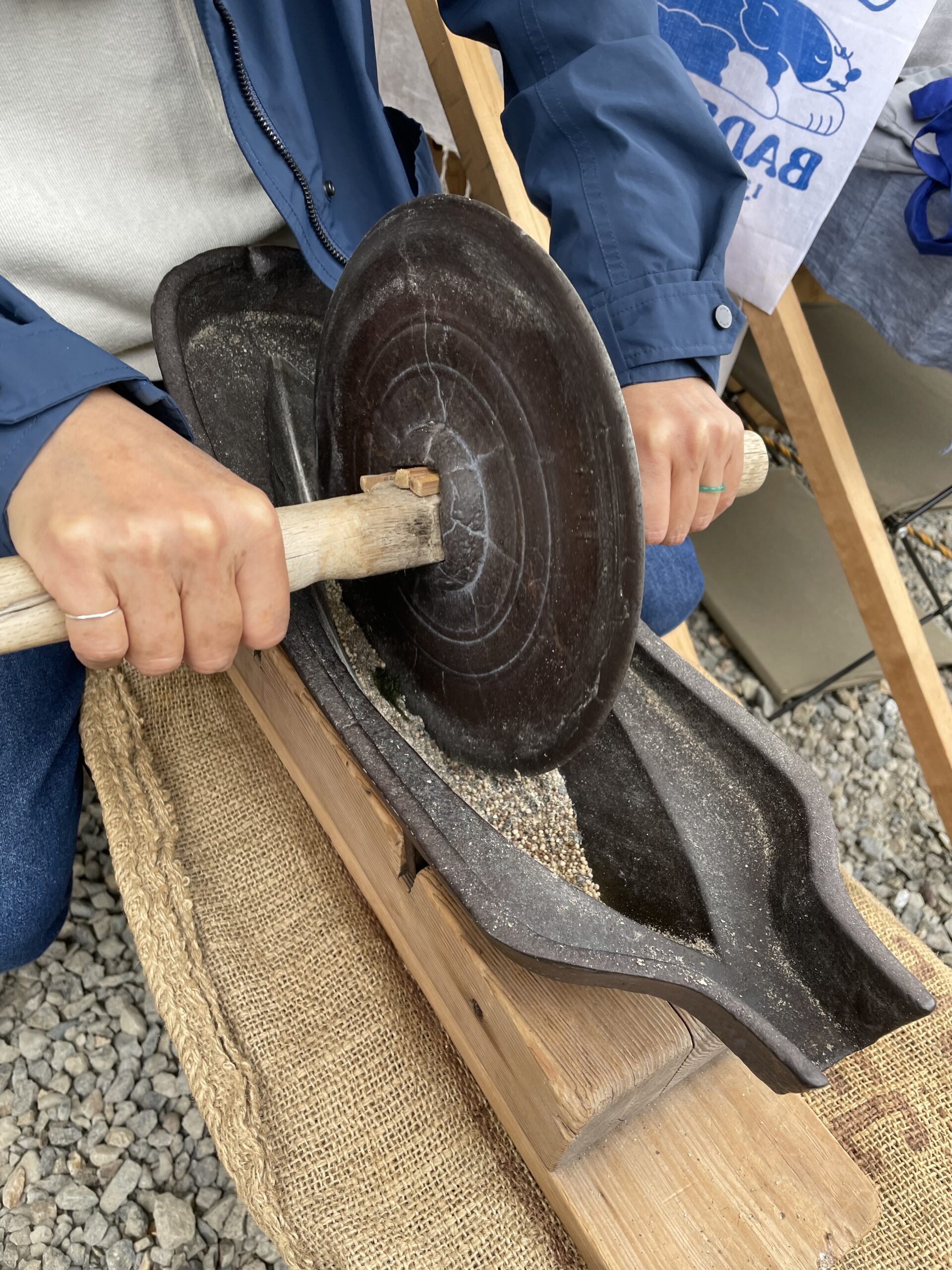 ふりかけ製作中